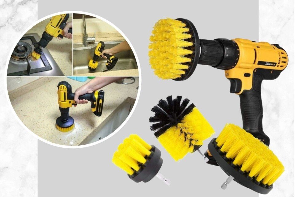 Set cetki za detaljno ribanje svih povrsina 3 KOMADA - Slika 3