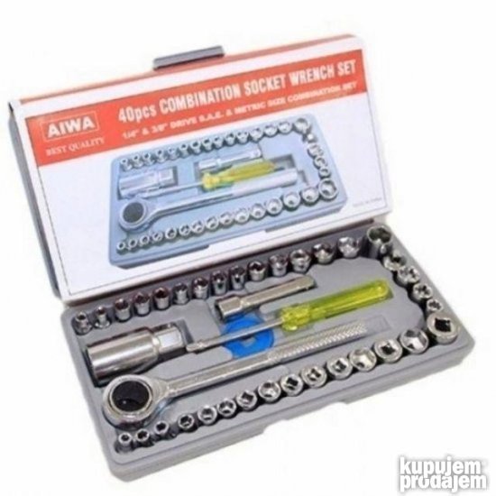 Set gedora AIWA 40 delova HIT CENA - Slika 2
