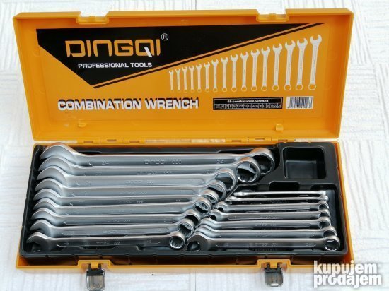 Set kljuceva okasto viljuskasti 6 do 24 DINGQI