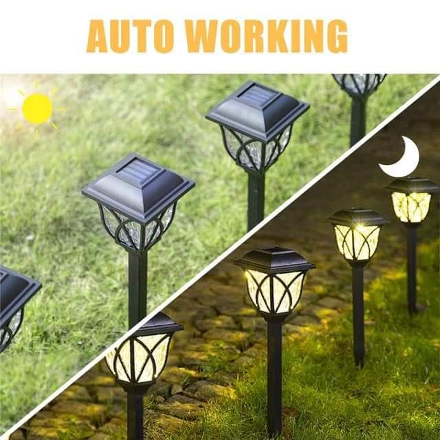 Set od 6 SOLARNIH bastenskih LED lampi fenjera