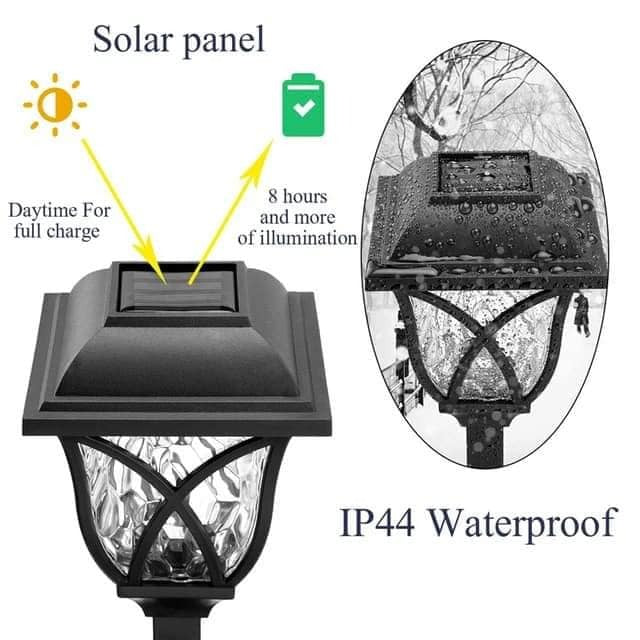 Set od 6 SOLARNIH bastenskih LED lampi fenjera - Slika 3