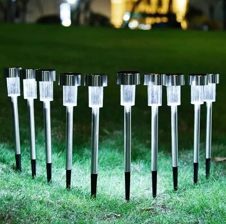 Set od 6 SOLARNIH bastenskih LED lampi - Slika 3