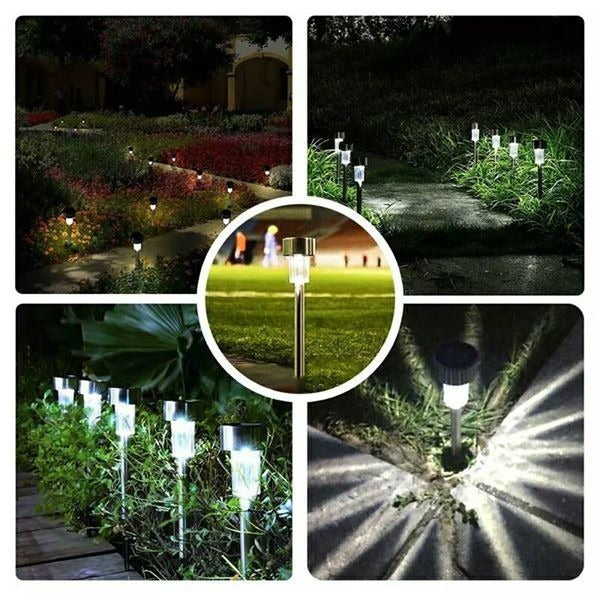Set od 6 SOLARNIH bastenskih LED lampi - Slika 7