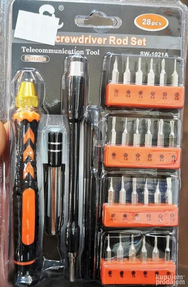 Set odvijaca 28 komada