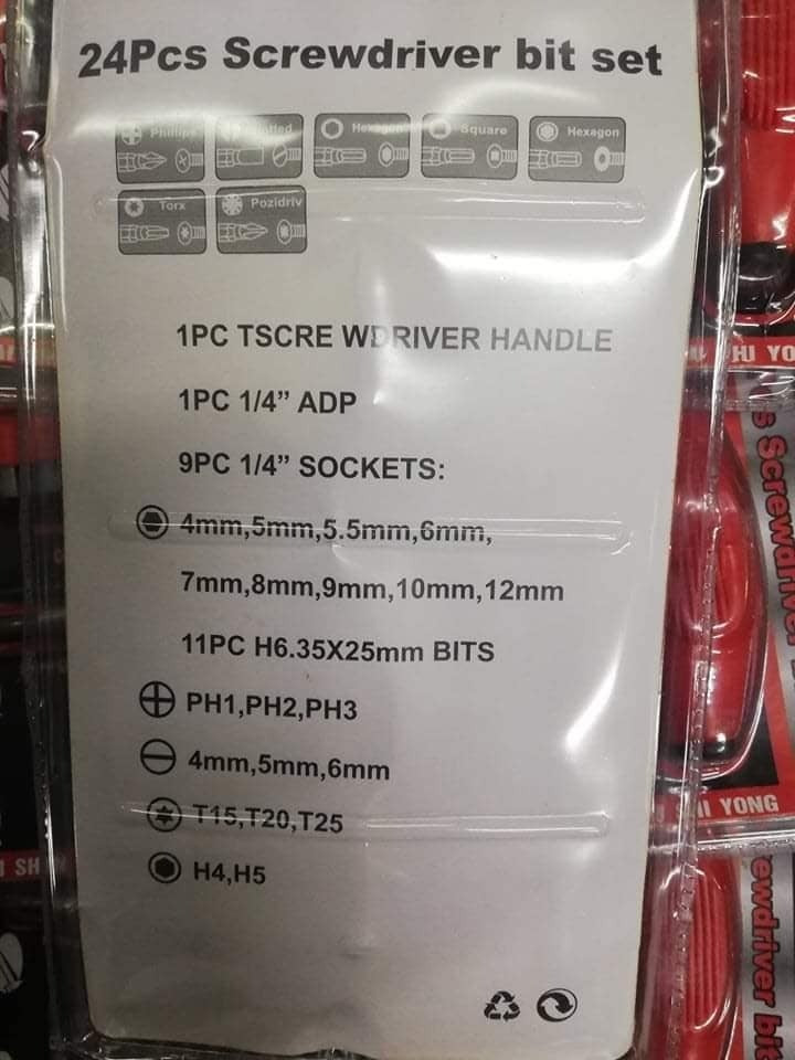 Set odvijaca sa T ruckom - Slika 7