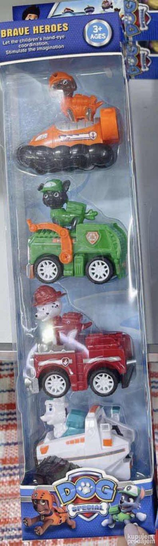 Set patronih sapa sa 4 autica