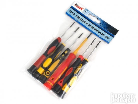 Set preciznih srafcigera 6 kom