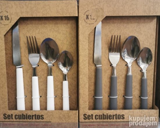 Set pribora za jelo 16X