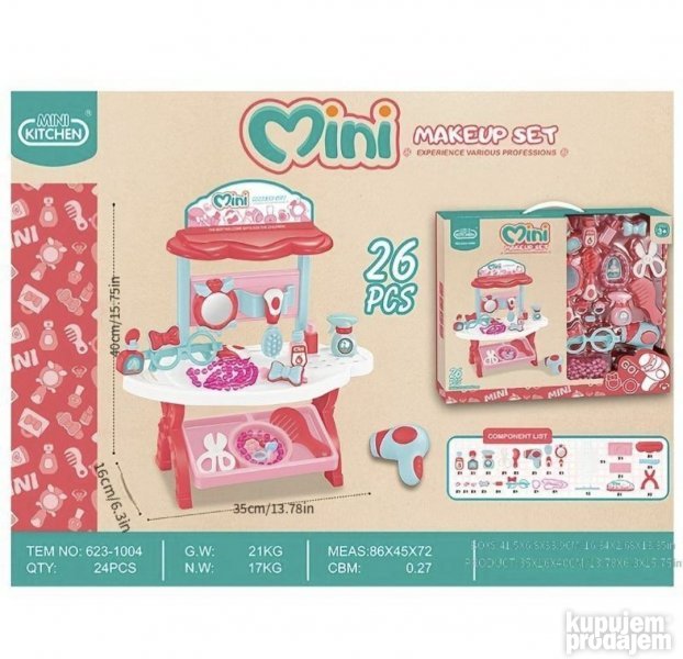 Set sminke za decu