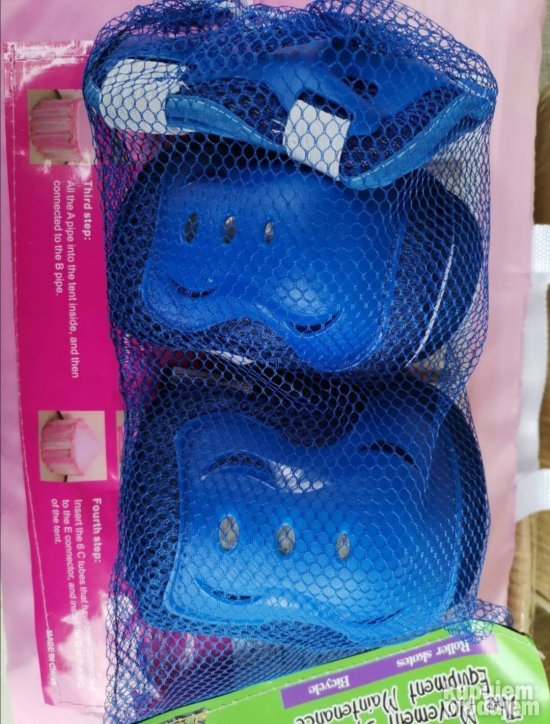 Set stitnika za kolena noge i lakotove u vise boja