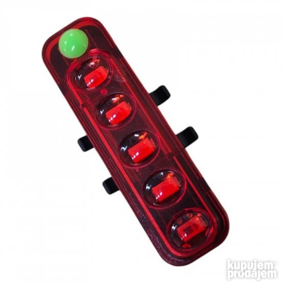 Set svetala za biciklu 3314 PUNJIVA sa USB
