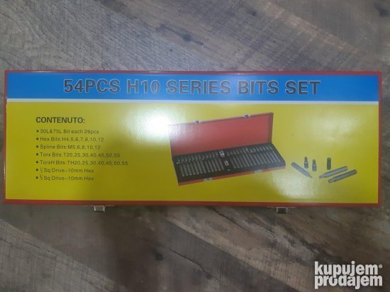 Set toreksa imbusa bitova 54kom