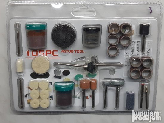 Set za biaks ceonu brusilicu 105kom