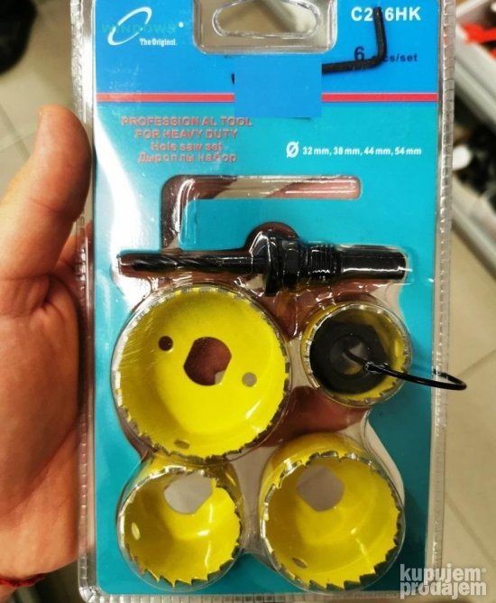 Set za busenje rupa 32 38 44 54mm