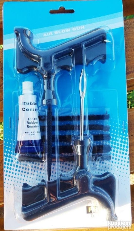 Set za krpljenje auto guma