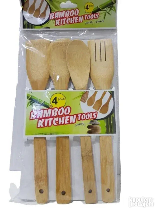 Set za kuhinju od bambusa