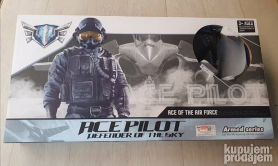 Set za pilote ace pilot toy - Slika 5