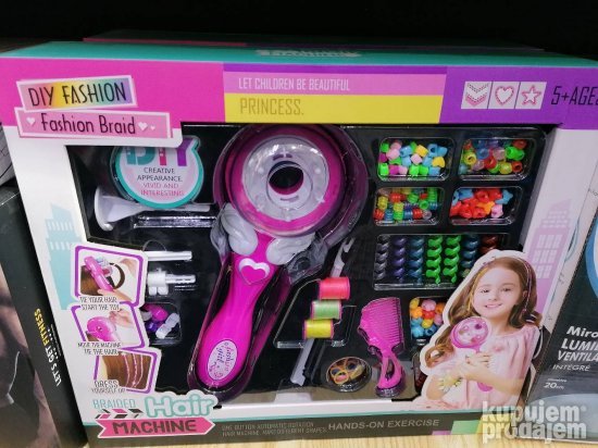 Set za pravljenje Kikica Hair mashine