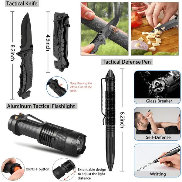 Set za prezivljavanje Survival kit 69 u 1 - Slika 8