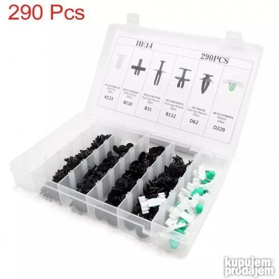 Set za pricvrscivanje zabice za BMW set 290 delova