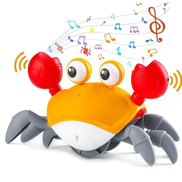 Setajuca KRABA sa MUZIKOM i senzorom pokreta