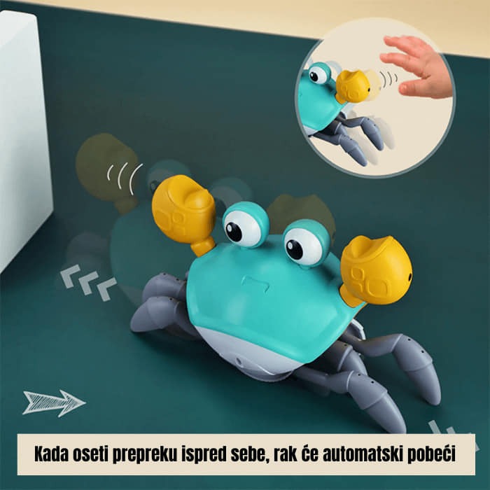 Setajuca KRABA sa MUZIKOM i senzorom pokreta - Slika 10