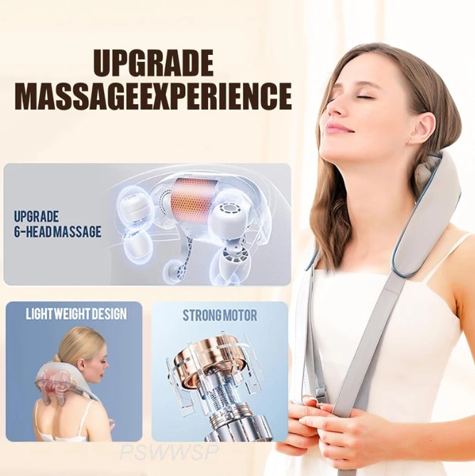 Shiatsu Masazer za Vrat Leda i Noge - Slika 5