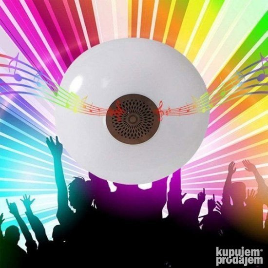 Sijalica zvucnik 48WUFORGB sijalica BLUETOOTH - Slika 3