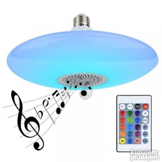 Sijalica zvucnik 48WUFORGB sijalica BLUETOOTH - Slika 5