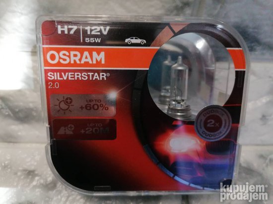 Sijalice H7 Silver star