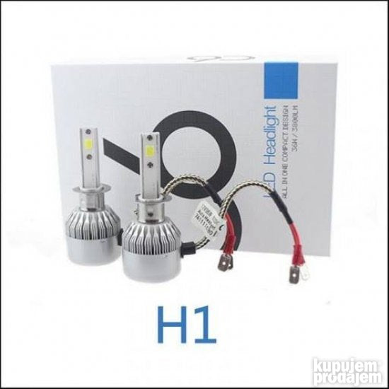 Sijalice Led H1 sa ventilatorom auto sijalice C6