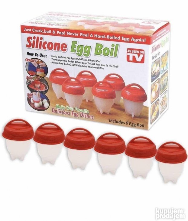 Silikonski Kalup za Jaja