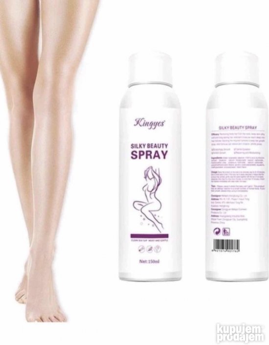 Silky Beauty Sprej pena za ukljanjanje dlaka