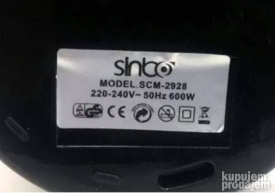 Sinbo Elektricna DzEZVA za KAFU