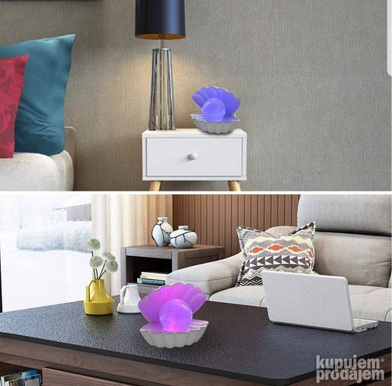 Skoljka lampa Novo Lampa skoljka