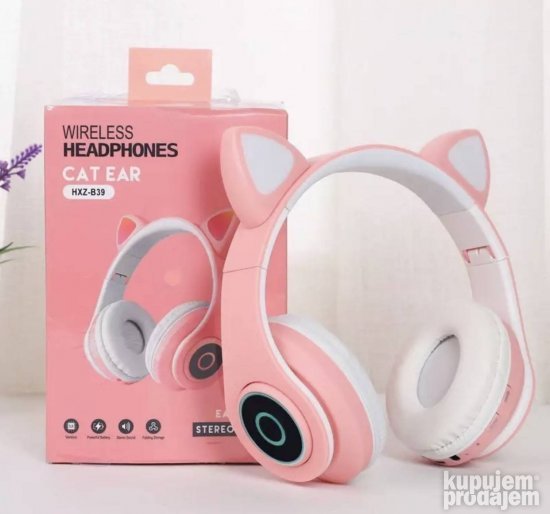 Slusalice Bluetooth Cat Ear Z B39