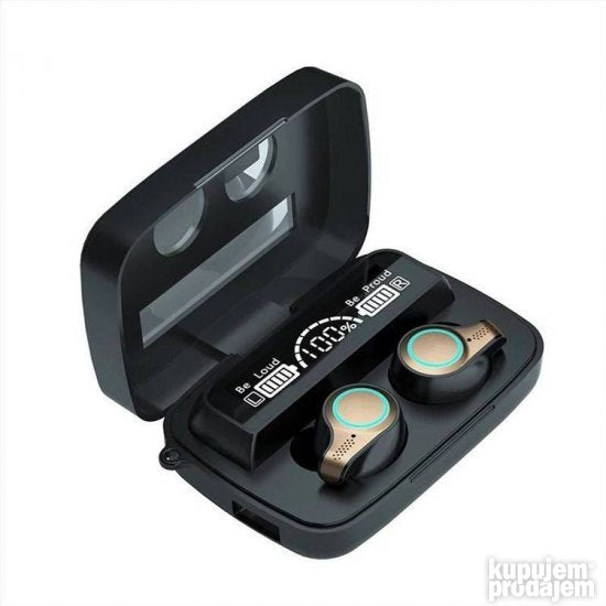 Slusalice Bluetooth M18 i power bank