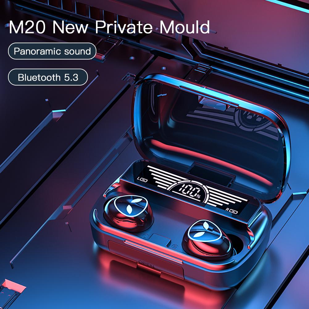 Slusalice Bluetooth M20 i Power bank Slusalice M20