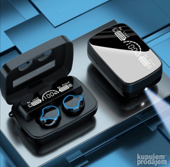 Slusalice Bluetooth M9i power bank