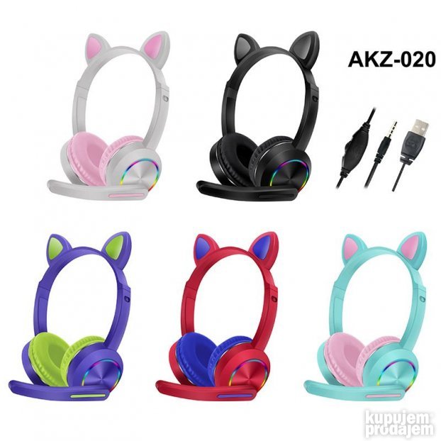 Slusalice Cat ear AKZ K23