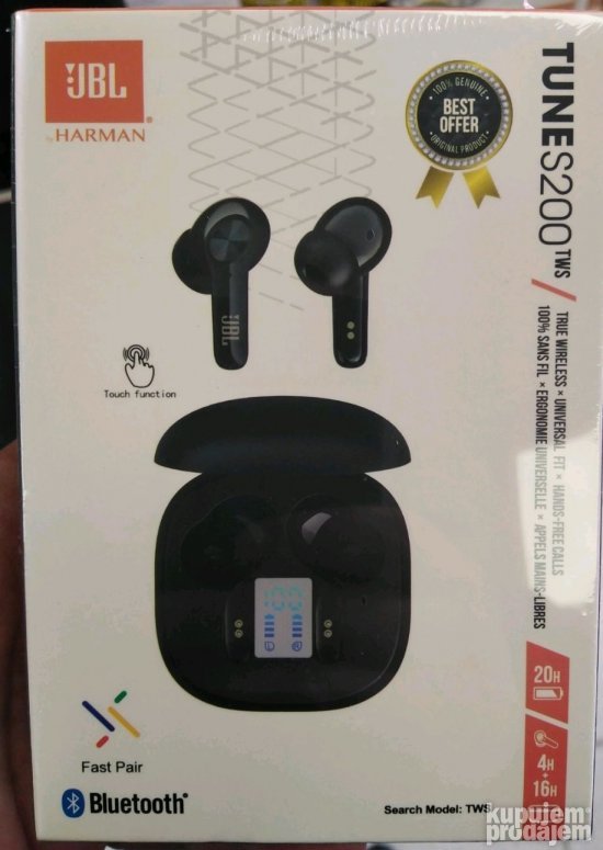 Slusalice JBL Harman Tune S200