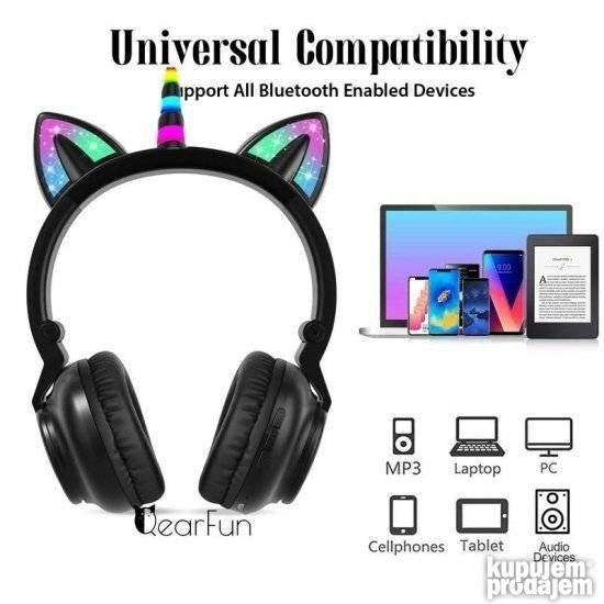 Slusalice Stn 27 unicorn Slusalice Bluetooth jednorog