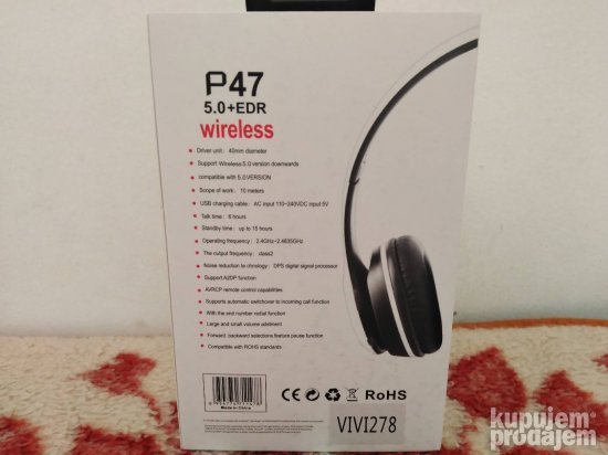 Slusalice wireless P47