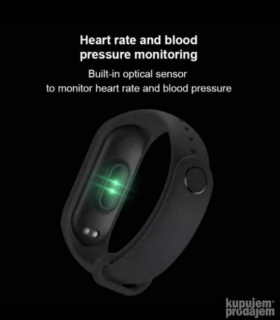 Smart Bracelet M5 fitnes narukvica - Slika 7