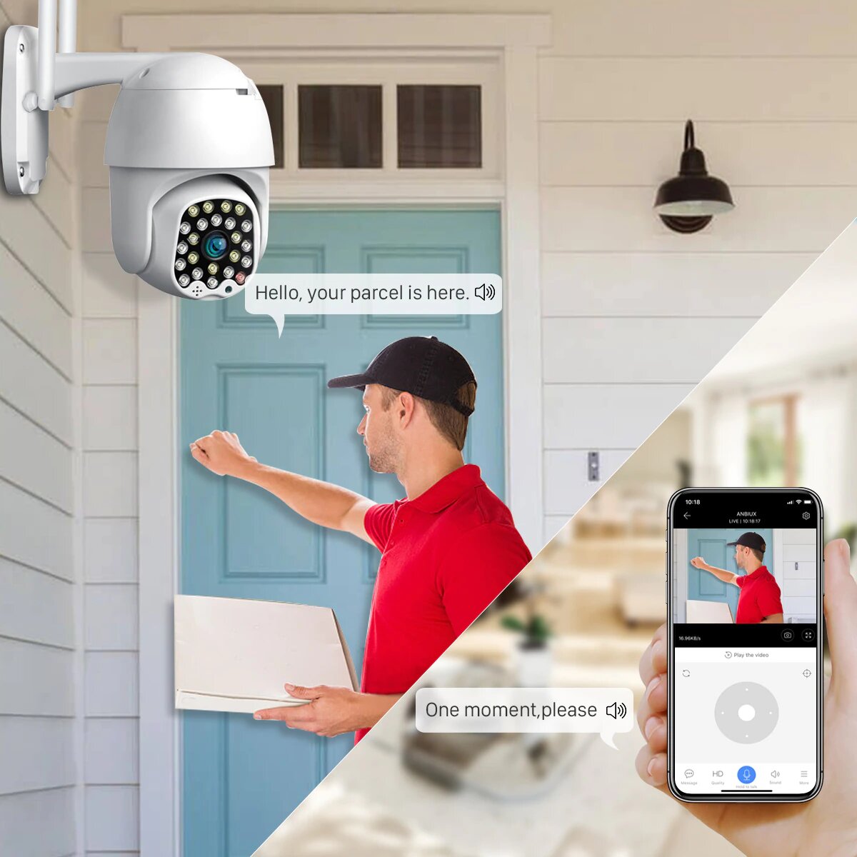 Smart kamera 23 dioda 5mp