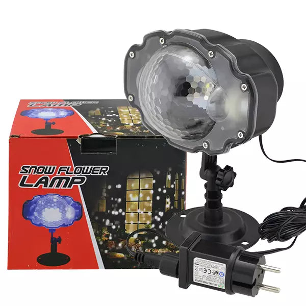 Snezni led projektor pahulje - Slika 3