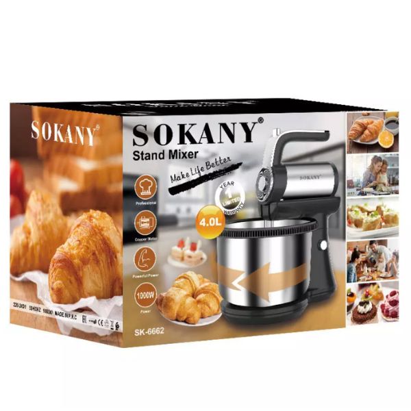 Sokani SK 6662 rotirajući mikser sa postoljem 40 L