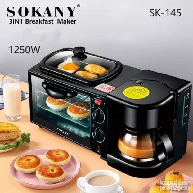 Sokany 3in1 masina za dorucak