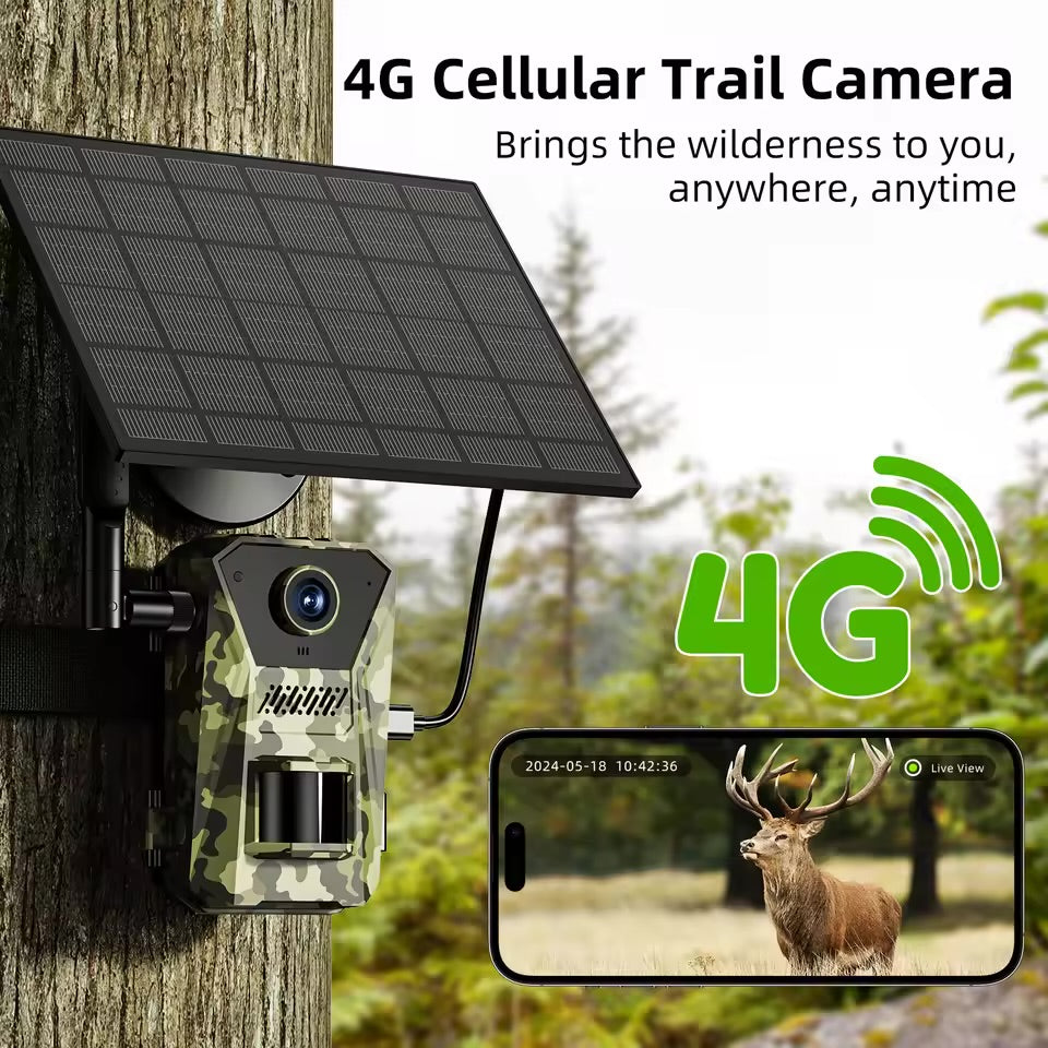 Solarna 4G lovacka kamera sa Sim karticom - Slika 4