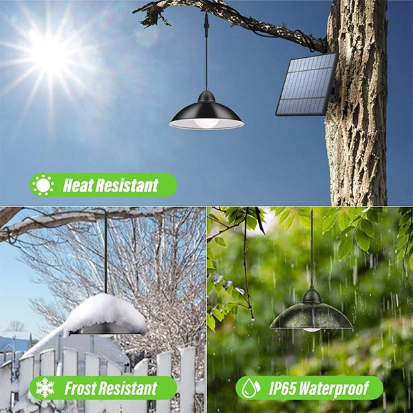 Solarna LED lampa luster